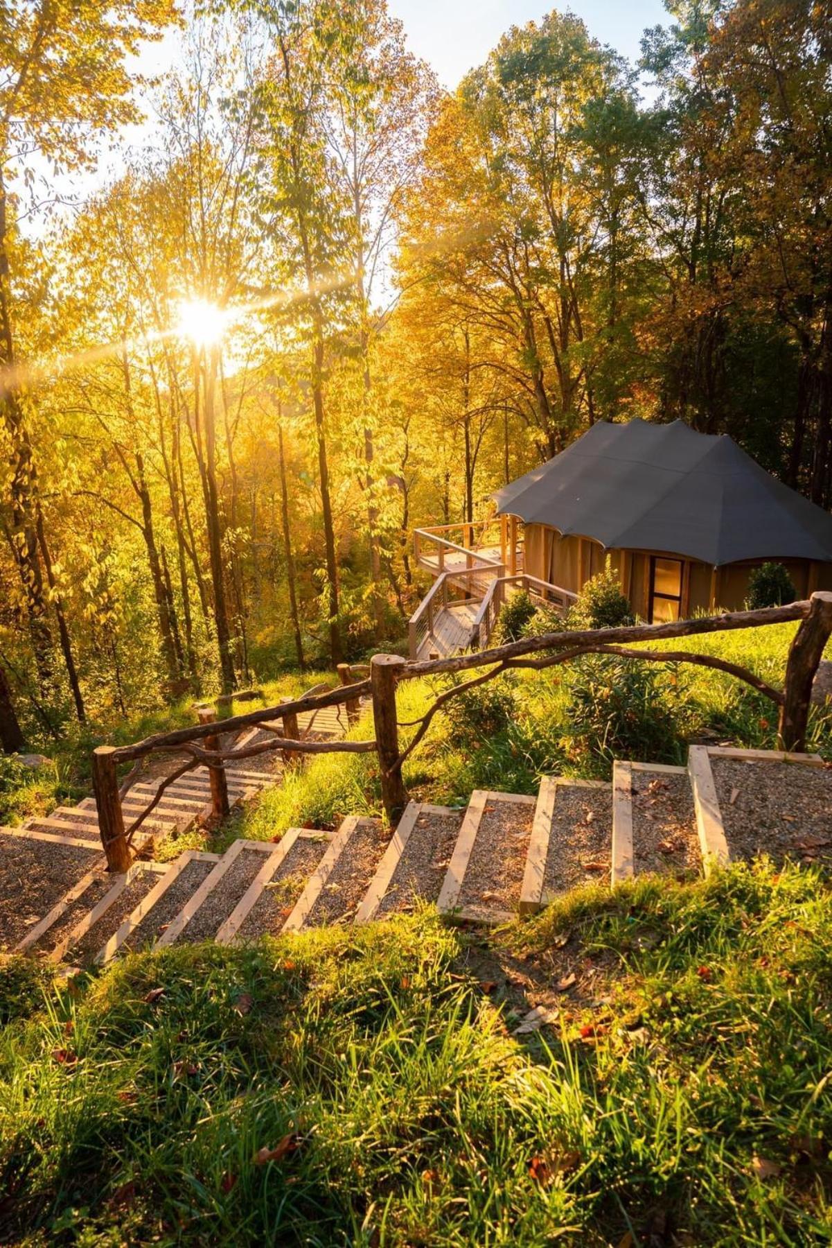 Elk & Embers Mountain Hideaway Hotel Waynesville Ngoại thất bức ảnh